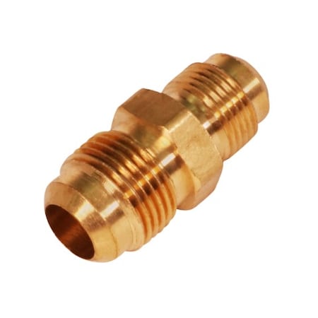 Everflow 1/2" x 3/8" Flare Reducing Union Pipe Fitting; Brass F42R-121238